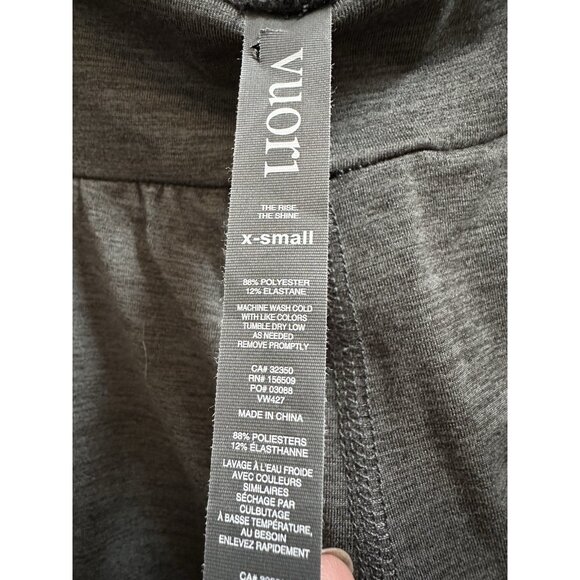 Vuori Lux At Ease Harem Pant Charcoal Gray Womens XS Gym Lounge Jogger Pants - Picture 5 of 7